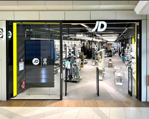 Aménagement complet du magasin JD Sports – Grand Évreux