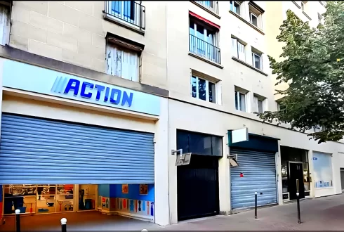 Transformation complète d’un espace commercial de 1300 m² à Paris